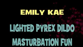 Emily Kae Gets Off With Lighted Dildo! / IPOD 640 X 360 HD