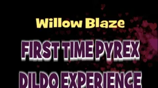 Willow Blaze Tries Out Glass Dildo! - WMV HD