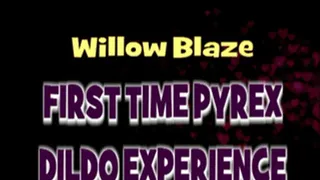 Willow Blaze Tries Out Glass Dildo! / IPOD 640 X 360 HD