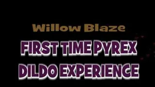 Willow Blaze Tries Out Glass Dildo! - HD