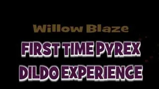 Willow Blaze Tries Out Glass Dildo! - WMV 1440 X