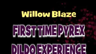 Willow Blaze Tries Out Glass Dildo! - AVI HD