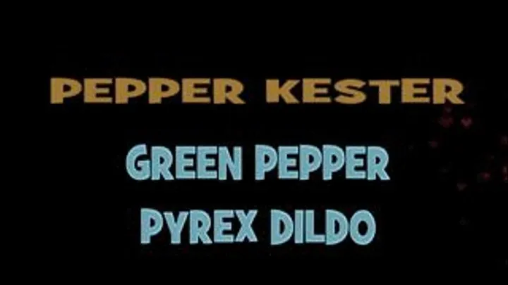 Pepper Kester Green Pepper Dildo! - 1440 X 1080