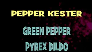 Pepper Kester Green Pepper Dildo! - HD X 720