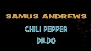 Samus Andrews Gets Off With Chili Pepper Toy! - HD