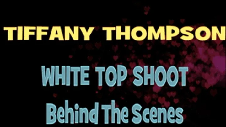 Tiffany Thompson's White Top Photographed Nude! - HD