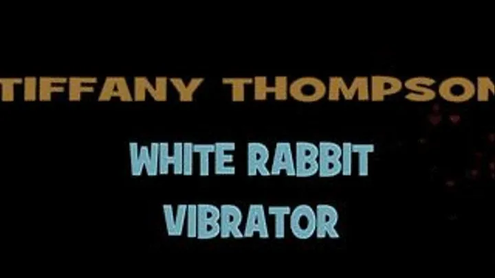 Tiffany Thompson's White Rabbit! - 1440 X 1080