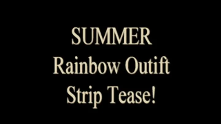 Summer Rainbow Top Strip!