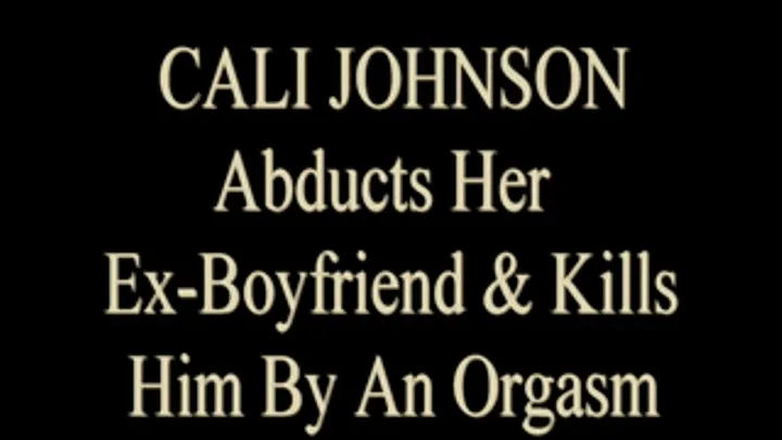 JOI Cali Johnson It Will All Be Over!