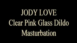 Pink Glass Dildo - Jody Love