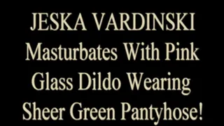 Pink Glass Dildo - Jeska Vardinski