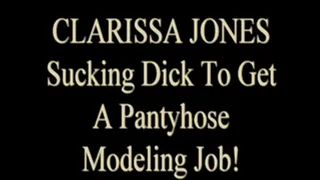 Clarissa Jones Blows My Cock For A Job!