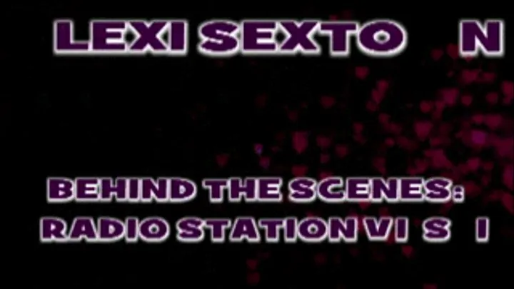 Lexi Sexton Radio Station Photo Shoot! - IPOD