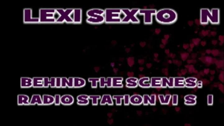 Lexi Sexton Radio Station Photo Shoot! - WMV