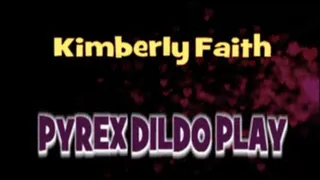 Kimberly Faith Gets Off With Glass Dildo In Audition!