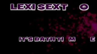 Petite Lexi Sexton Takes A Bath! - (640 X 480 in size)