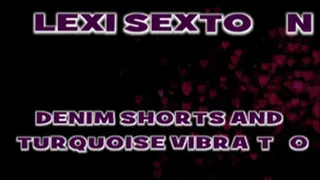 Lexi Sexton Denim Shorts Vibrations! - (720 X 480 in size)