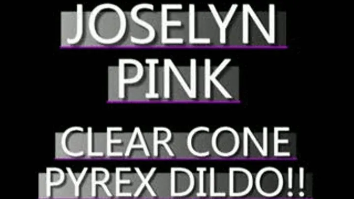 Joselyn Pink Jams Cone Shaped Pyrex Into Pussy! - IPOD FORMAT