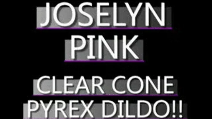 Joselyn Pink Jams Cone Shaped Pyrex Into Pussy! - (480 X 320 SIZED)