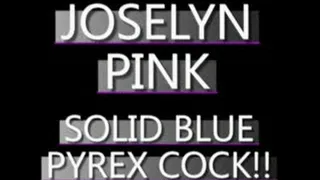 Joselyn Pink Bangs Blue Pyrex In Her Pussy! - PS3 FORMAT