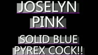 Joselyn Pink Bangs Blue Pyrex In Her Pussy! - IPOD VERSION