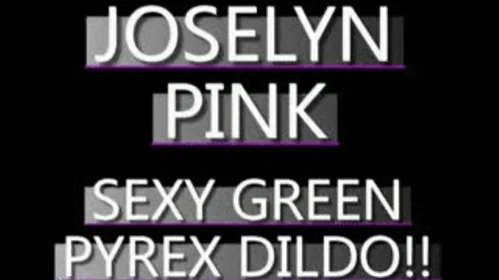 Joselyn Pink Neon Green Pyrex With Matching Fishnets! - WMV CLIP - FULL SIZED