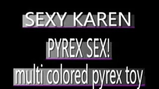 Karen Masturbates With Multicolored Pyrex! - (320 X 240 in size)