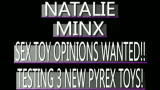 Natalie Minx - Pyrex Cock Test Drive! - (320 X 240 in size)