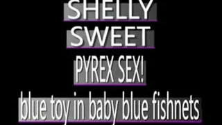 Shelly Does A Thick Blue Glass Dildo On Cam For The First Time! - (320 X 240 in size)