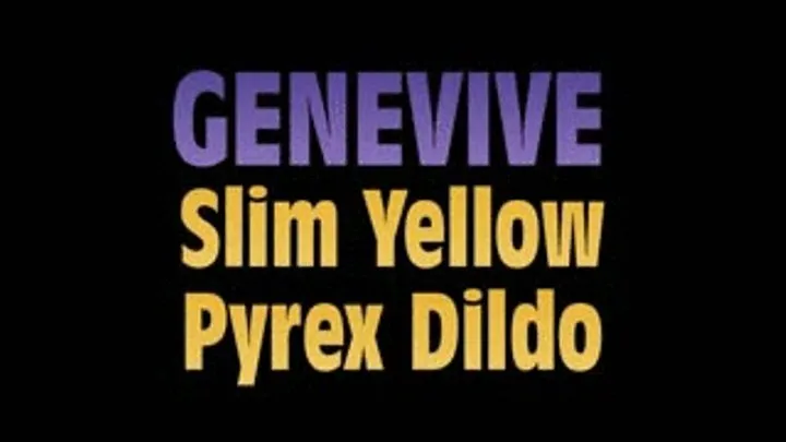 Genevive Yellow Pyrex Fun! - WMVT VERSION ( in size)