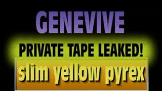 Genevive PRIVATE TAPED Pyrex Fun! - (720 X 480 in size)