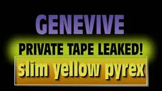 Genevive PRIVATE TAPED Pyrex Fun! - WMVT VERSION ( in size)