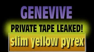 Genevive PRIVATE TAPED Pyrex Fun! - (720 X 480 in size)