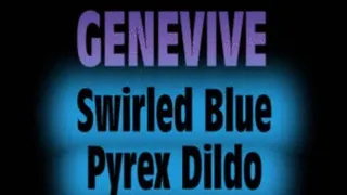 Genevive Swirled Blue Pyrex Cock! - (320 X 240 in size)