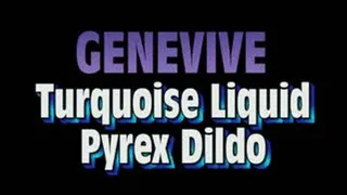 Genevive Turquoise Pyrex Fun! - WMVT VERSION ( in size)