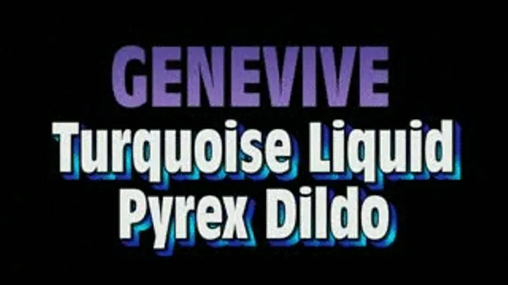 Genevive Turquoise Pyrex Fun! - MPG BB VERSION ( in size)