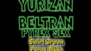 Yurizan Beltran Bends Over With Green Pyrex Dildo! - PS3 (1280 X 720 in size)