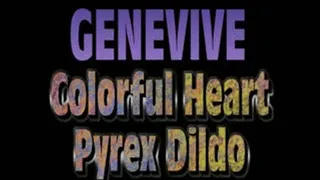 Genevive Heart Shaped Pyrex Dildo! - (1280 X 720 in size)