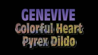 Genevive Heart Shaped Pyrex Dildo! - WMVT VERSION ( in size)