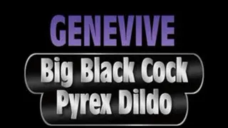 Genevive Bangs Black Cock Dildo! - IPOD (480 X 320 in size)