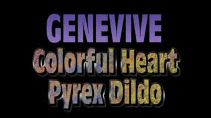 Genevive Heart Shaped Pyrex Dildo! - (480 X 320 in size)