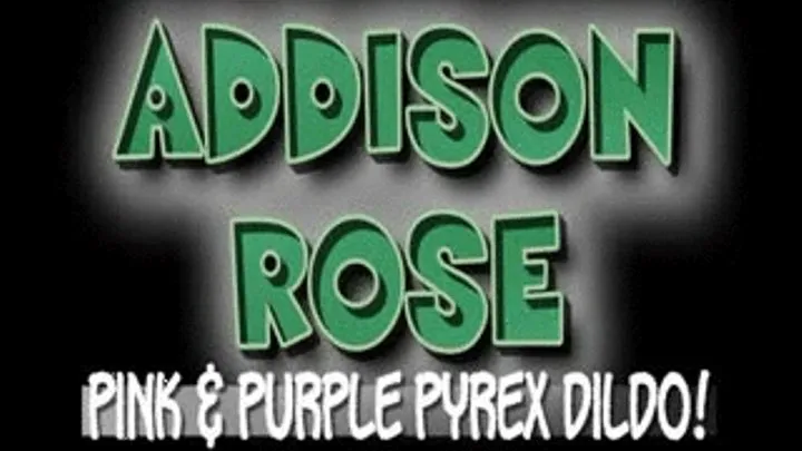 Addison Rose Pink And Purple Pyrex Toy! - (720 X 405 in size)