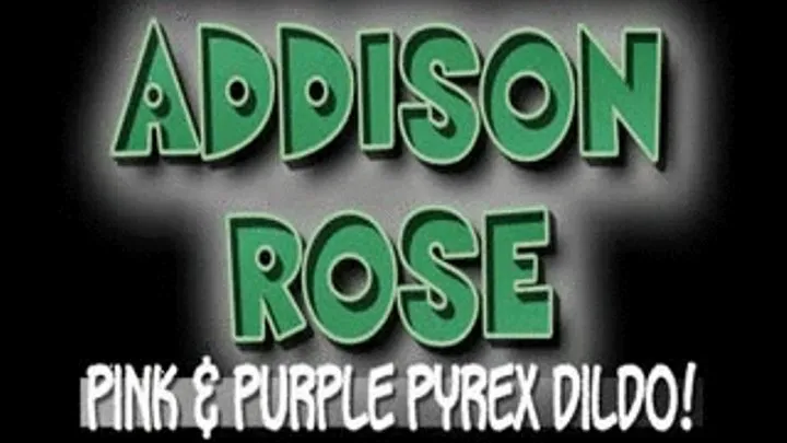 Addison Rose Pink And Purple Pyrex Toy! - (480 X 270 in size)