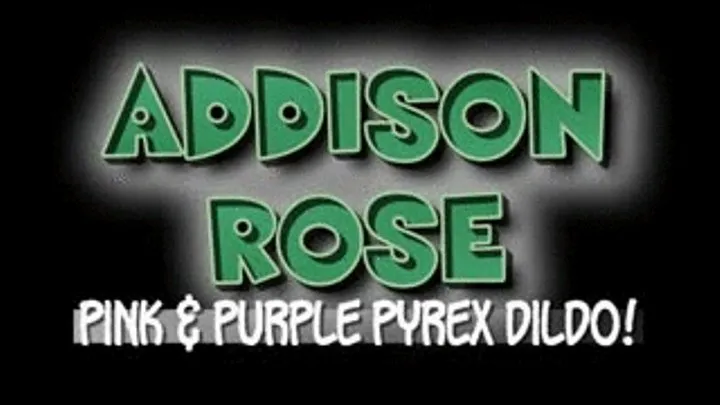 Addison Rose Pink And Purple Pyrex Toy! - HTC VERSION ( in size)