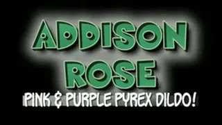 Addison Rose Pink And Purple Pyrex Toy! - WMVT VERSION ( in size)