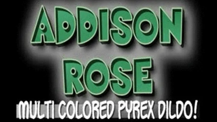 Addison Rose Multi Colored Pyrex Toy! - (720 X 405 in size)