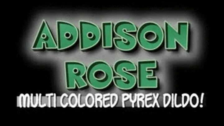 Addison Rose Multi Colored Pyrex Toy! - HTC VERSION ( in size)