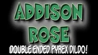 Addison Rose Double Ended Pyrex Dildo! - (720 X 405 in size)