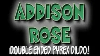 Addison Rose Double Ended Pyrex Dildo! - (480 X 270 in size)