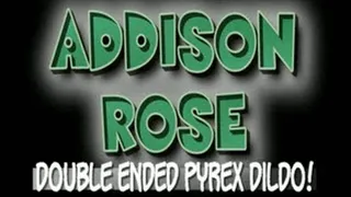 Addison Rose Double Ended Pyrex Dildo! - (1280 X 480 in size)